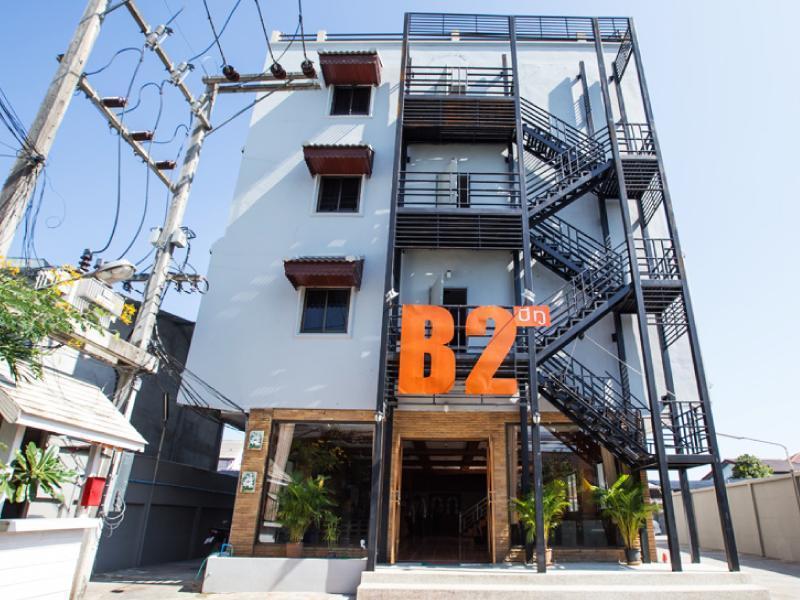 B2 Night Bazaar Chiang Rai Hotell Exteriör bild